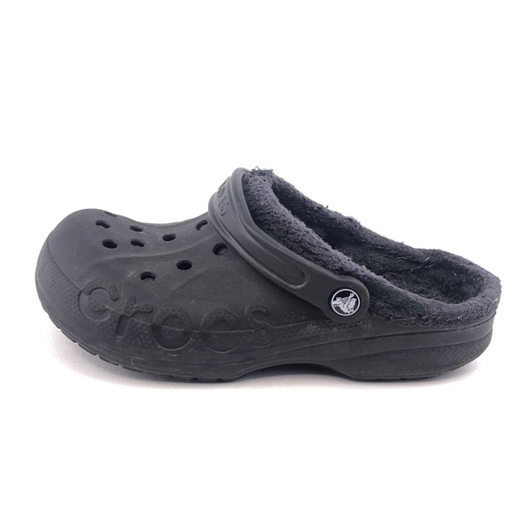 Crocs Classic Fuzz Lined Clogs W7 - Picture 1 of 13